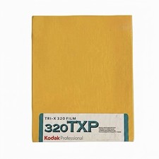 Expired Kodak Professional Tri-X 320TXP 4x5 B W Sheet Film Cold-Stored Exp3/19