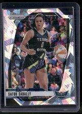 2024 Panini Prizm WNBA #43 Satou Sabally Ice Prizms
