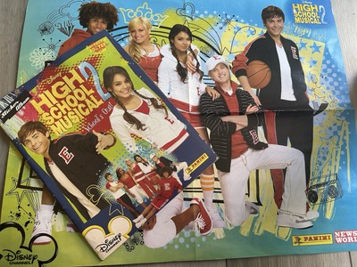Panini High School Musical Sticker Book Complete Poster