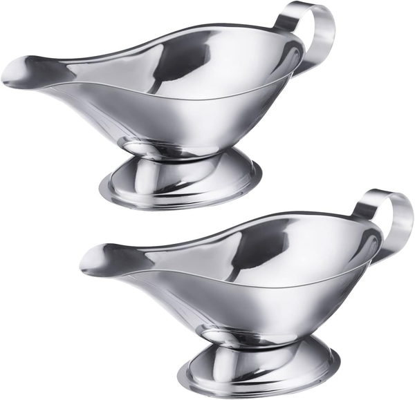 2 SaucièRen/SaucenschüSseln, Tropffreier Auslauf, FüLlvolumen: Je 120 Ml, Rostfr-image