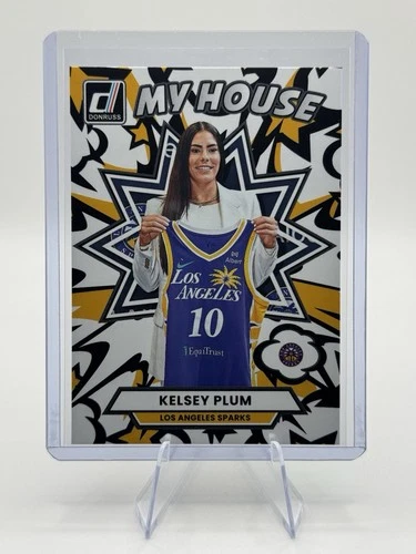 🏠 2025 WNBA Panini Donruss - Kelsey Plum #17 My House - LA Sparks