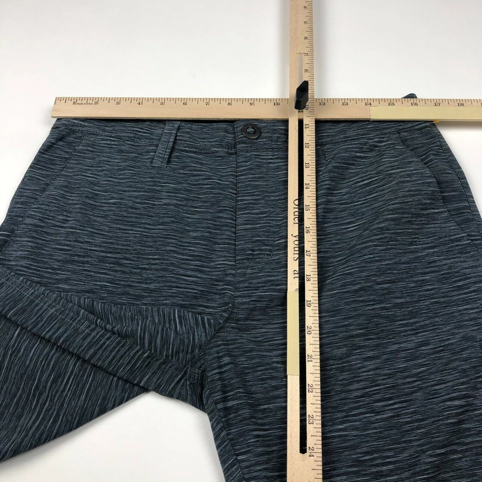 Volcom 31 Mens (Actual 32W) Gray Very Thin Casual Flat Front Walking Shorts - Image 3 of 4