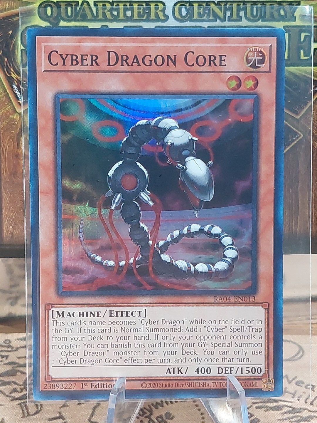Cyber Dragon Core 1st Edition NM YuGiOh RA04 Super Rare