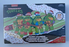 Nickelodeon TMNT 2024 Advent Calendar - 24 Die-cast Nano Metal Figures