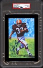 Jim Brown Signed Autographed Goal Line Art Card GLAC Encapsulated PSA/DNA