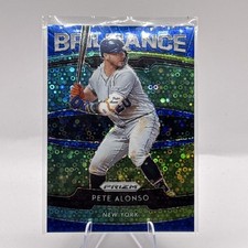 2020 Panini Prizm Brilliance Blue Donut Circle Pete Alonso #B-3 /199