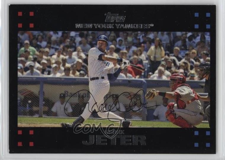 2007 Topps Derek Jeter #40 HOF 18d9