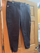 Tailored Sportsman Mid Rise Side Zip 1964 Charcoal Breeches Size 36