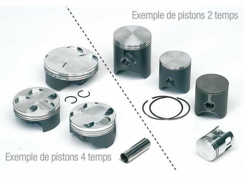 Piston forgé Vertex haute compression pour performance moto tout-terrain - 2