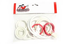 Wico Af-Tor Pinball Machine Replacement Repair Rubber Ring Kit White