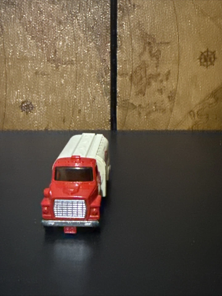 Camión cisterna Ford Tomica F62 Texaco diecast 1:95 vintage hecho en Japón sin caja Foto 3 de 4