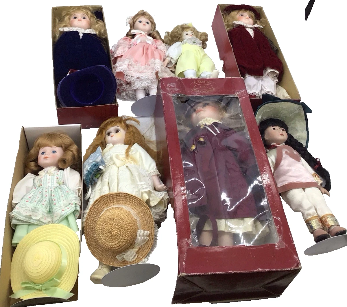 Alberon Porcelain Dolls & Doll Playsets without Vintage for sale 