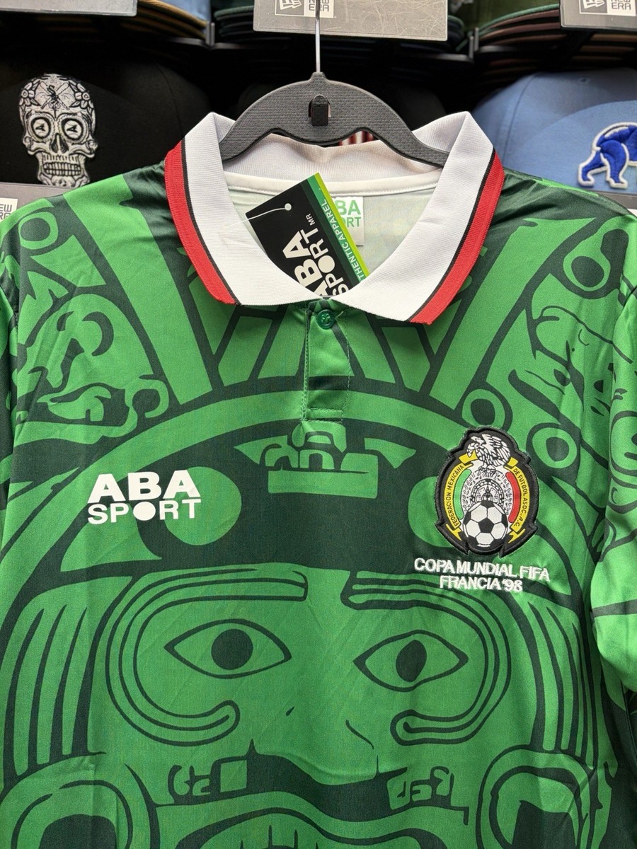 Mexico National Team Green Retro 1998 Jersey (Sz 3XL) | eBay