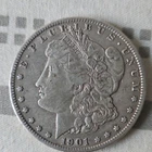 1901 Morgan Silver Dollar $1 New Orleans Circulated Business Strike Coin