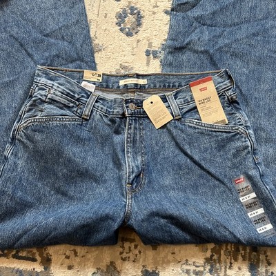 Levis 94 Baggy Jeans Mens 32(35)x31 Blue Denim Relaxed Fit NWT