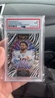 Panini Select 2024 Caleb Williams RC Neon Icons Zebra Prizm #4 Bears PSA 9 POP 3