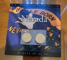 2006 P D Nevada State Quarters Set COINS OF AMERICA