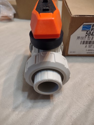 GEORG FISCHER BALL VALVE SOCKET 167 546 453 TYPE 546 TRUE UNION BALL VALVE - Picture 3 of 4