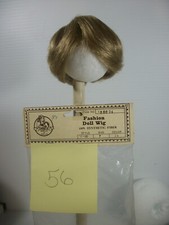Imsco World of Dolls Wig Synthetic Size 7 Color 24 Style M-60 106074 NOS Blond