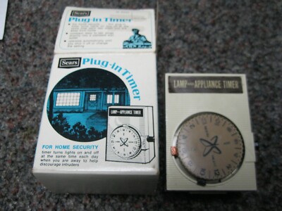 Sears 24 Hour Plug In Light And Appliance Timer Model 796.64420 NEW in ...