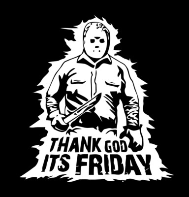Maglietta Uomo Friday 13th Jason Voorhees Hockey Mask - Merch Ufficiale All+Every