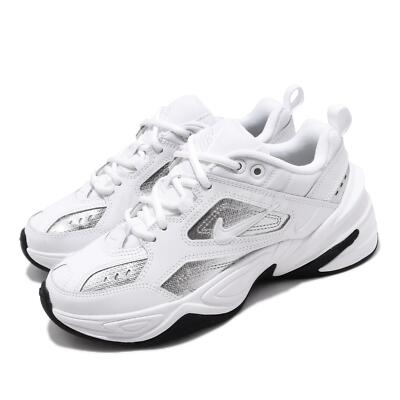 Nike Wmns M2K Tekno ESS Essential White Silver Women Running Shoes