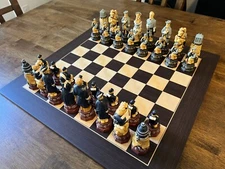 SAC American Civil War Chess Set - Hand Painted  (Studio Anne Carlton)