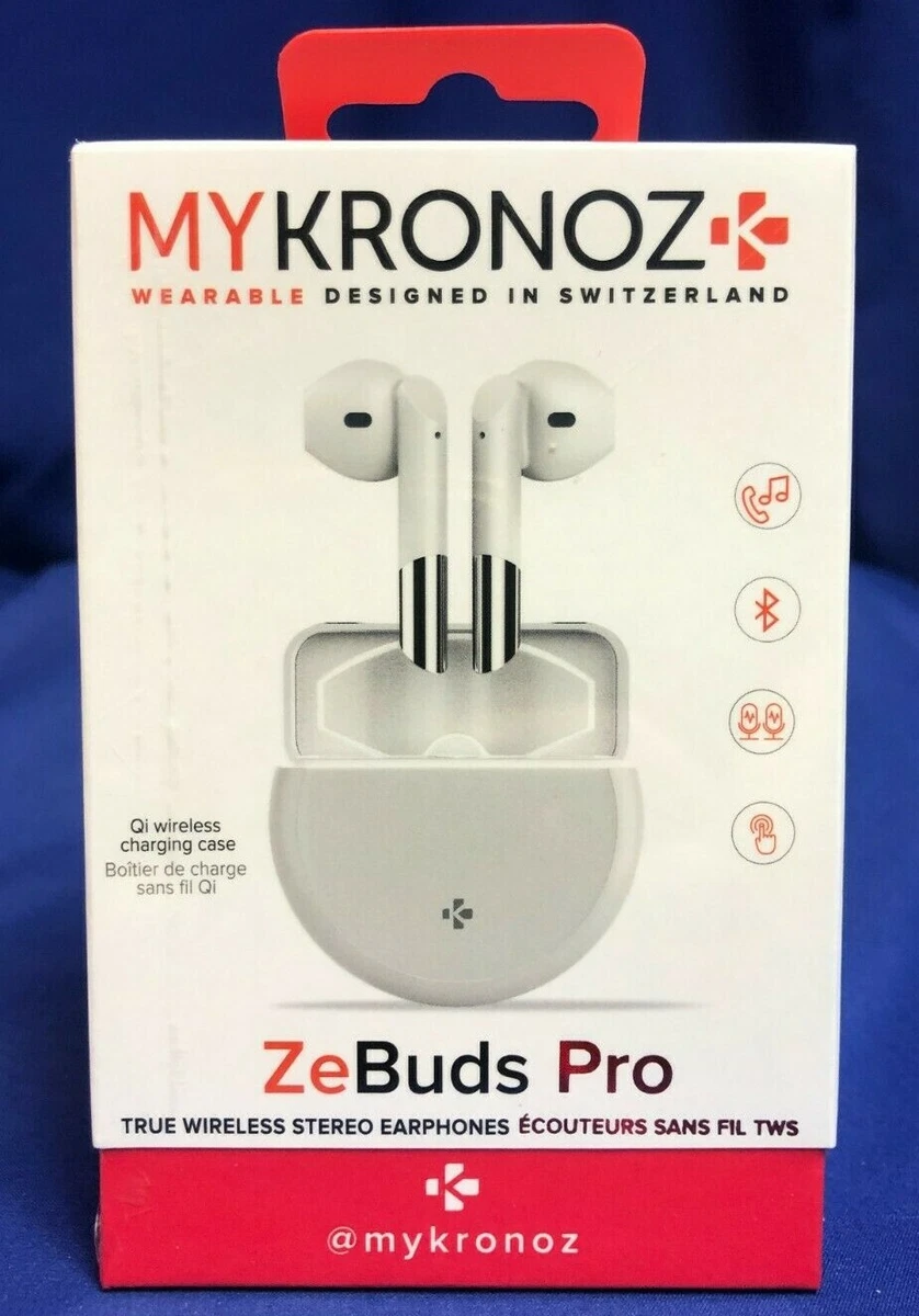 Mykronoz ZeBuds Pro True Wireless Bluetooth Stereo Earphones