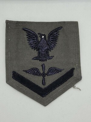 Original WW2 US Navy Rate Aviation Machinist's Mate 3rd Class Gray 1944 ...