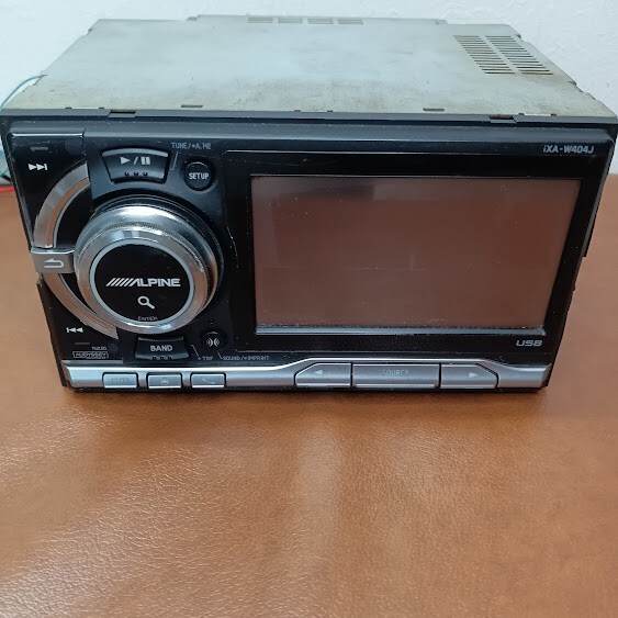 ALPINE　iXA−W404J Alpine iXA-W404J Used 2DIN Car Audio Digital Media Receiver