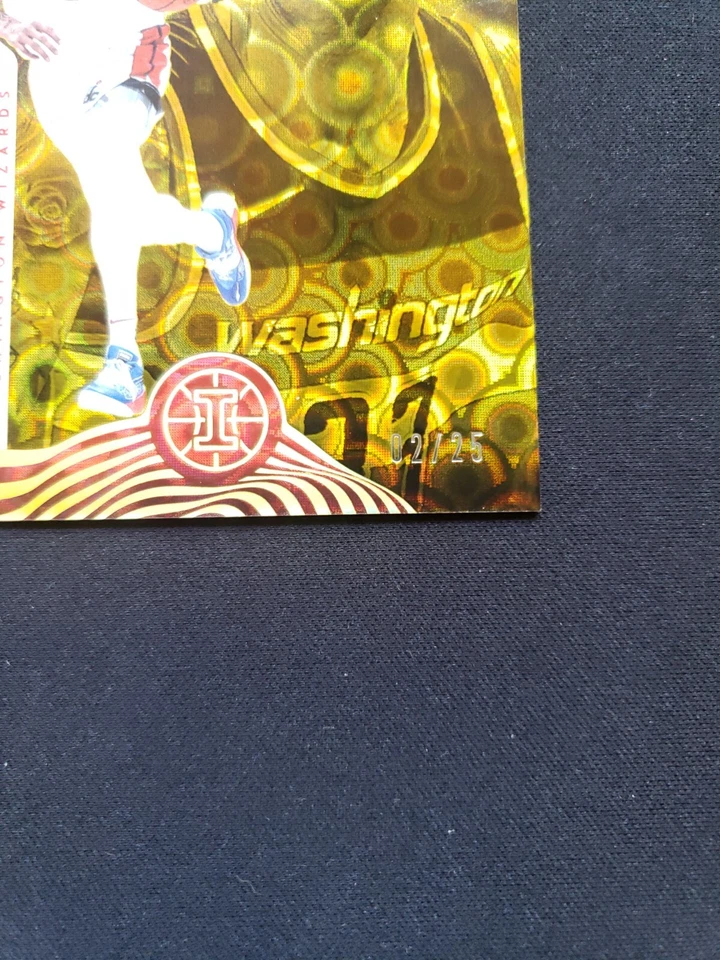 2021-22 Panini Illusions /25 Gold Asia Tmall Kyle Kuzma #68 Lakers - Image 3 of 4