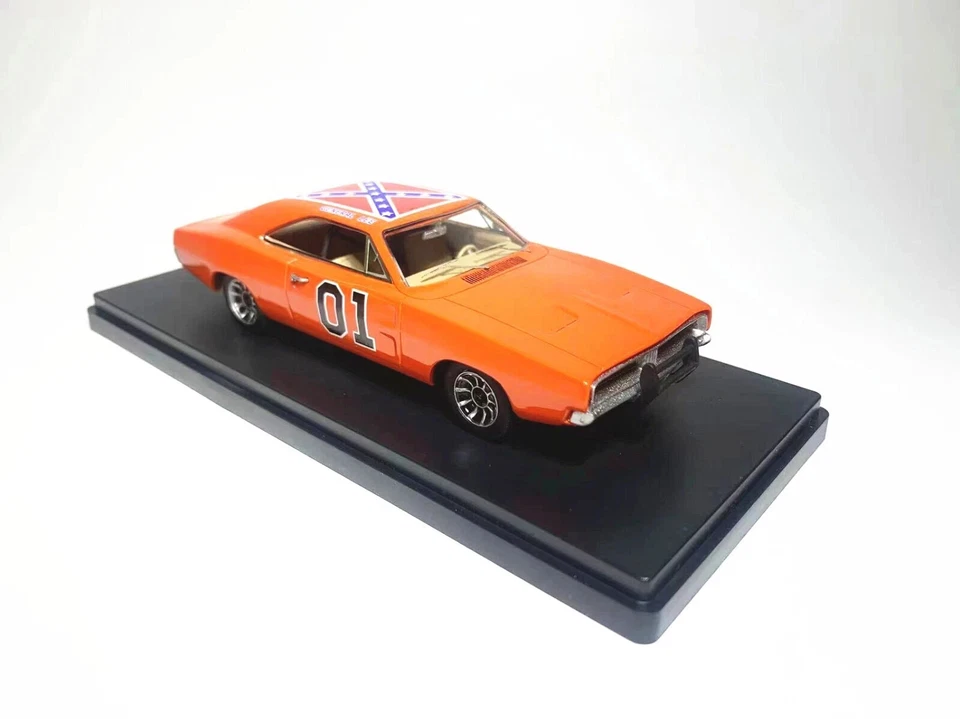 1/43 Auto World Resin GENERAL LEE 1969 Dodge Charger Model Car - Image 4 of 4