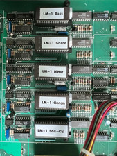 Linn LM-1 LM1 EPROMs for Oberheim DX Drum Machine