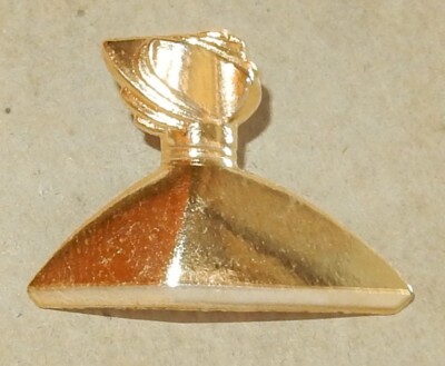 PIN'S METAL DORE PERFUME BOTTLE PERFUME BOTTLE STEPHANIE PARIS