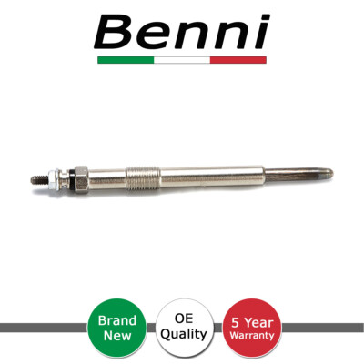 Benni Diesel Heater Glow Plug Fits Ford C-Max DM2 Focus Mondeo MK IV Kuga 2007-2