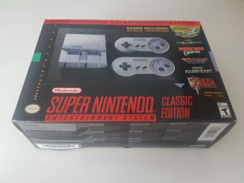 Super Nintendo Entertainment System SNES Classic Edition Mini Console [New!] - Afbeelding 1 van 6