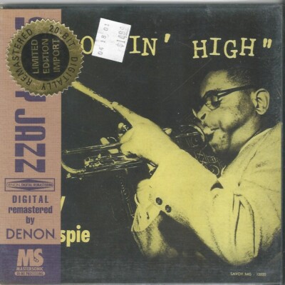 DIZZY GILLESPIE Groovin  High SEALED CD