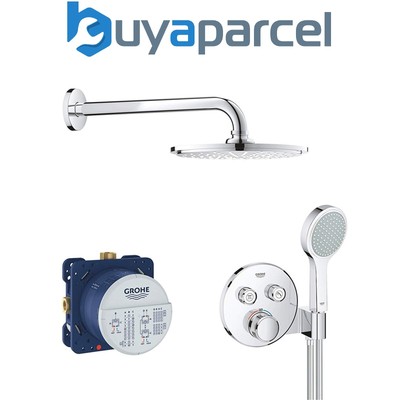 GROHE Grotherm SmartControl Shower Round Set With Rainshower 210 