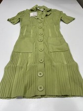 Finders Keepers- Women’s Light Green Short Sleeve Sweater Dress- Size S