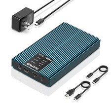 MAIWO M.2 NVMe PCIe RAID Enclosure, Dual Bay Enclosure for M.2 NVMe PCIe SSD ...