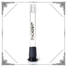 Downstem PHOENIX STAR Down Stem 4" Overall 3" + 1" Top BLACK  Matrix Perc 14mm