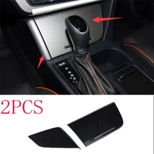 Carbon Fiber Central Console Storage Box Cover Trim For Hyundai Sonata 2015-2017