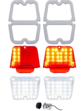 United Pacific Sequential LED Back up and Tail Light Set For 1962-1964 Nova