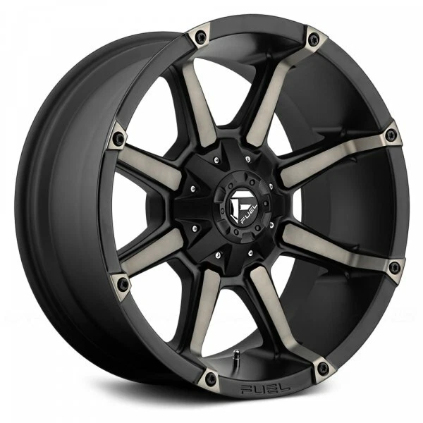 20 BLACK TINT FUEL WHEELS RIMS COUPLER D556 GMC SIERRA RAM 1500 Foto 4 de 4