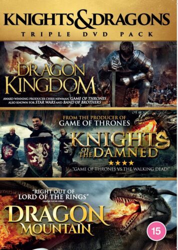 Knights and Dragons Triple (DVD) (Importación USA) - Imagen 1 de 1
