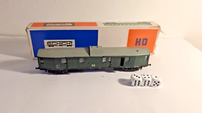 ⭐⭐⭐HO: Zug-Packwagen der DR (Schicht) mit Licht in OVP ⭐⭐⭐ - Bild 1 von 4