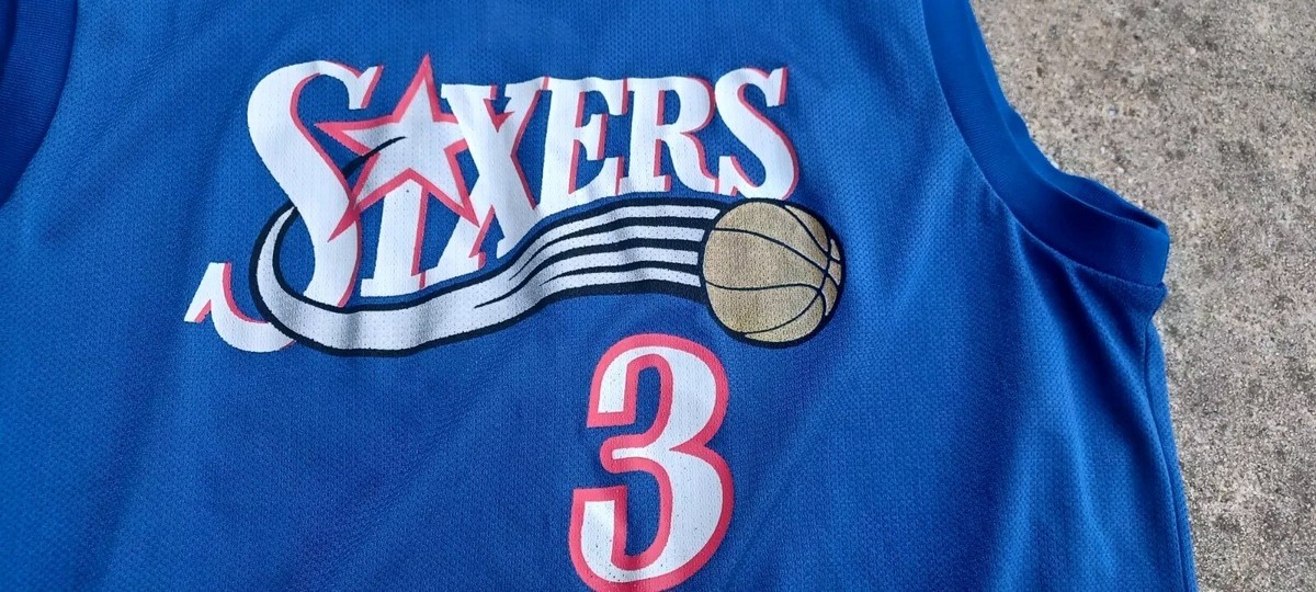 ウェア NBA Reebok 76ers Allen Ezail Iverson L Allen Iverson Philadelphia 76ers Sixers Reebok Jersey
