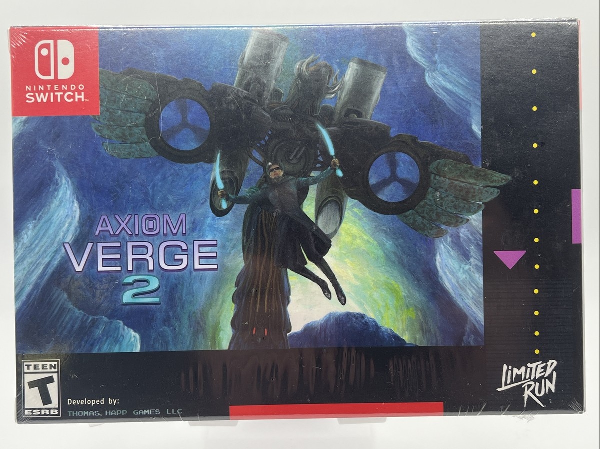 AXIOM VERGE [Nintendo Switch] Limited Run #123 EVENT EXCLUSIVE Variant New