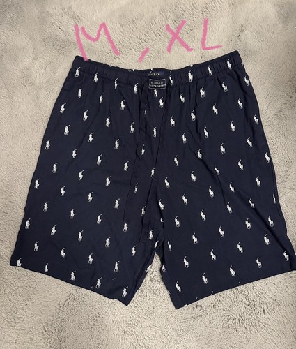 Polo RALPH LAUREN Signature Horses Print DESIGNER PYJAMAS SHORT BOTTOM M L XL - Picture 10 of 16
