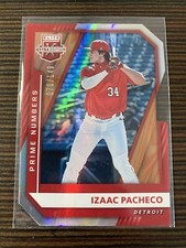 2021 Panini Elite Extra Edition Prime Numbers B Die-Cut /149 Izaac Pacheco #39